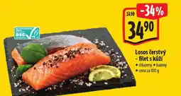 Albert Losos čerstvý filet s kůží nabídka