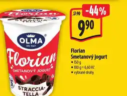 Albert OLMA Florian Smetanový jogurt nabídka