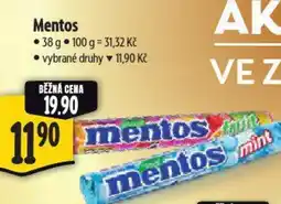 Albert Mentos nabídka