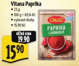 Albert Vitana Paprika nabídka