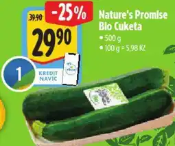 Albert Nature's Promise Bio Cuketa nabídka