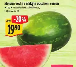 Albert Meloun vodní s nízkým obsahem semen nabídka