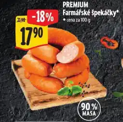 Albert PREMIUM Farmářské špekáčky nabídka