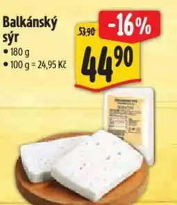 Albert Balkánský sýr nabídka