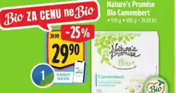 Albert Nature's Promise Bio Camembert nabídka