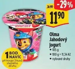 Albert Olma Jahodový jogurt nabídka