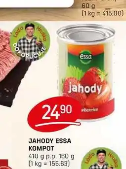Flop JAHODY ESSA KOMPOT 410 g p.p. 160 g nabídka
