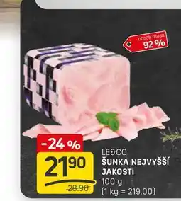 Flop ŠUNKA NEJVYŠŠÍ JAKOSTI 100 g nabídka