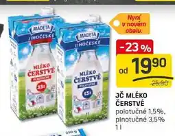 Flop JČ MLÉKO ČERSTVÉ 1l nabídka