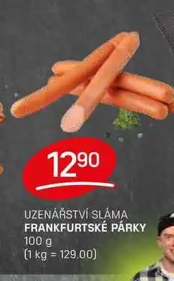 Flop FRANKFURTSKÉ PÁRKY 100 g nabídka