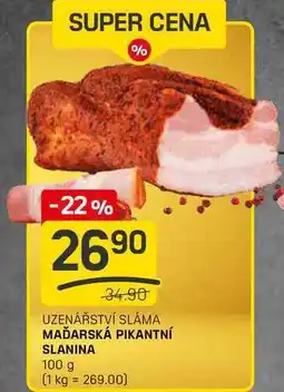 Flop MAĎARSKÁ PIKANTNÍ SLANINA 100 g nabídka