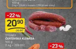 Flop ČERTOVSKÁ KLOBÁSA 100 g nabídka