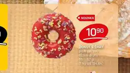Flop DONUT S ČÍSLY plně pečený různé druhy 55 - 57 g nabídka