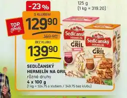 Flop SEDLČANSKÝ HERMELÍN NA GRIL různé druhy 4 x 100 g nabídka