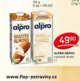 Flop ALPRO NÁPOJ vybrané druhy 1l nabídka