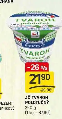 Flop JČ TVAROH POLOTUČNÝ 250 g nabídka