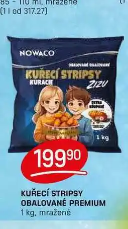 Flop KUŘECÍ STRIPSY OBALOVANÉ PREMIUM 1 kg, mražené nabídka