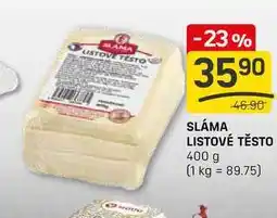 Flop SLÁMA LISTOVÉ TĚSTO 400 g nabídka