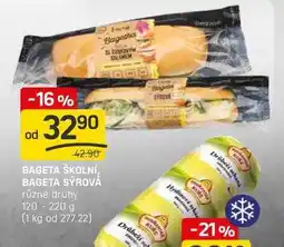 Flop BAGETA ŠKOLNÍ, BAGETA SÝROVÁ různé druhy 120-220g nabídka