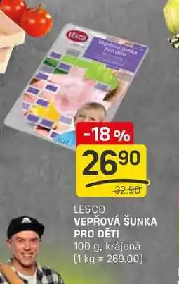 Flop VEPŘOVÁ ŠUNKA PRO DĚTI 100 g nabídka
