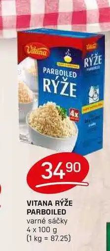 Flop VITANA RÝŽE PARBOILED varné sáčky 4 x 100 g nabídka