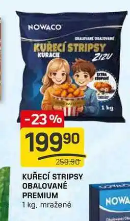 Flop KUŘECÍ STRIPSY OBALOVANÉ PREMIUM 1 kg nabídka