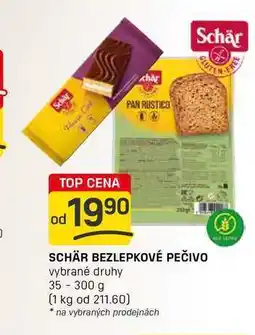 Flop SCHÄR BEZLEPKOVÉ PEČIVO vybrané druhy 35-300 g nabídka