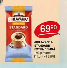 Flop JIHLAVANKA STANDARD EXTRA JEMNÁ 150 g mletá nabídka
