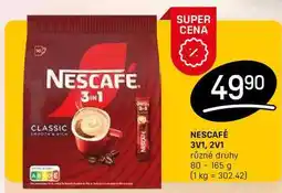 Flop NESCAFÉ 3V1, 2V1 různé druhy 80-165 g nabídka