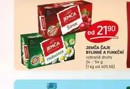 Flop JEMČA ČAJE BYLINNÉ A FUNKČNÍ vybrané druhy 24-54g nabídka