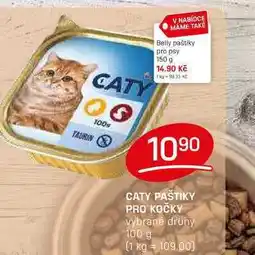Flop CATY PAŠTIKY PRO KOČKY vybrané druhy 100 g nabídka