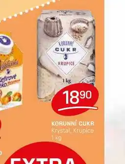 Flop KORUNNÍ CUKR Krystal, Krupice 1 kg nabídka