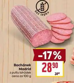 Billa Bochánek Madrid z pultu lahůdek cena za 100 g nabídka