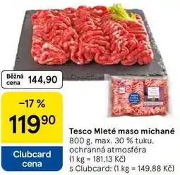 Tesco Tesco Mleté maso míchané, 800 g nabídka