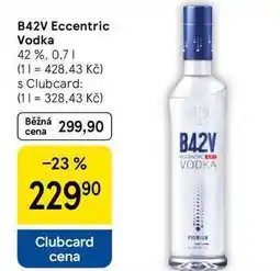 Tesco B42V Eccentric Vodka 42%, 0.7 l nabídka