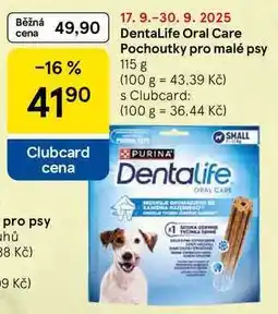 Tesco DentaLife Oral Care Pochoutky pro malé psy, 115 g nabídka