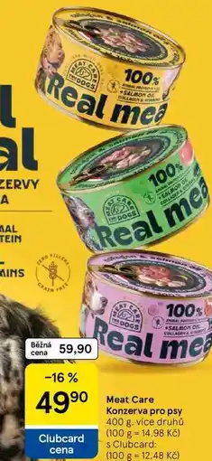 Tesco Meat Care Konzerva pro psy, 400 g nabídka