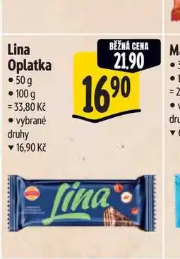 Albert Lina Oplatka 50 g nabídka
