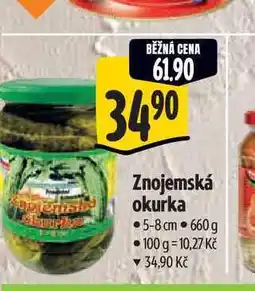Albert Znojemská okurka 5-8cm 660 g nabídka