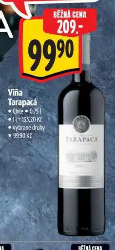Albert Viña Tarapacá 0,75 l nabídka