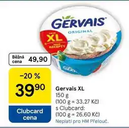 Tesco Gervais XL, 150 g nabídka