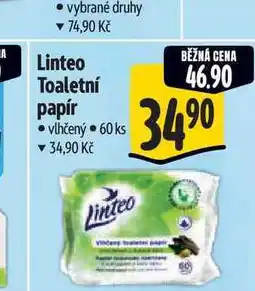 Albert Linteo Toaletní papír vlhčený 60 ks nabídka