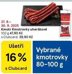 Tesco Kmotr Kmotrovky uherákové, 100 g nabídka