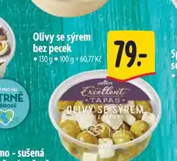 Albert Olivy se sýrem bez pecek 130 g nabídka