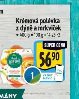 Albert Krémová polévka z dýně a mrkviček 400 g nabídka