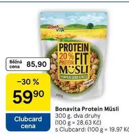 Tesco Bonavita Protein Müsli, 300 g nabídka