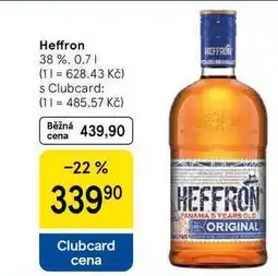 Tesco Heffron 38 %, 0.7 l nabídka