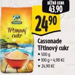 Albert Cassonade Třtinový cukr nabídka