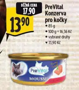 Albert PreVital Konzerva pro kočky nabídka