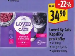 Albert Loved By Cats Kapsičky pro kočky nabídka